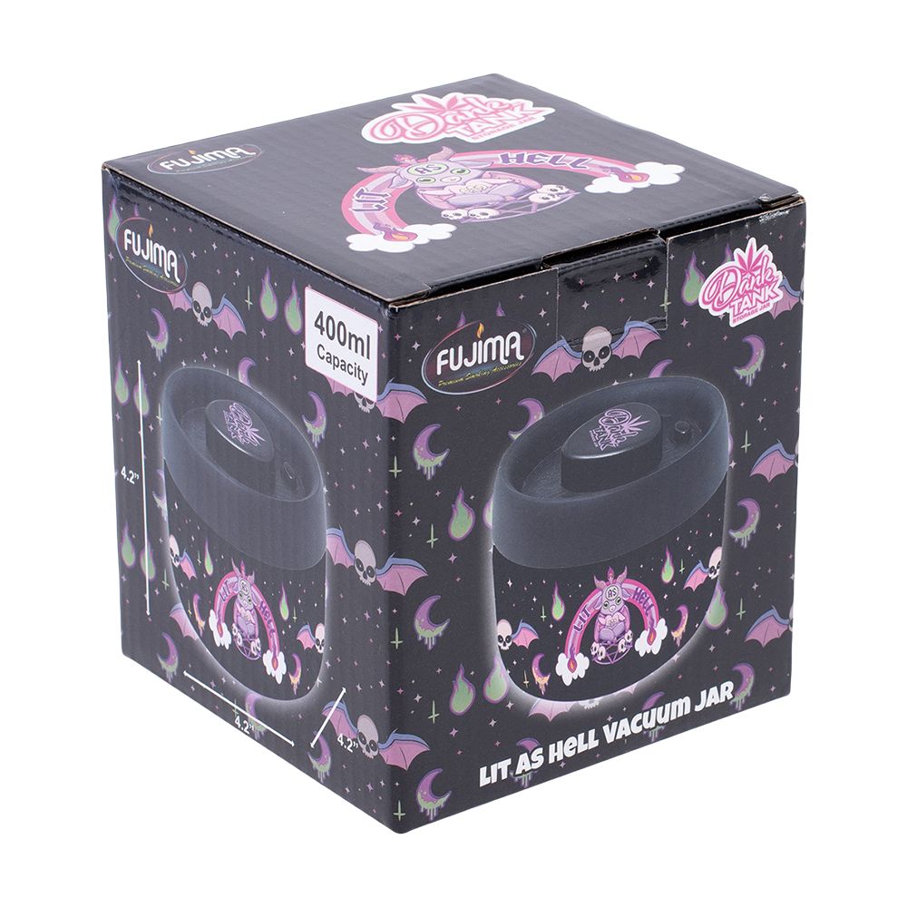 Smoke Drop Fujima Dank Tank Vacuum Glass Jar - Lit As Hell - Home & Garden > Household Supplies > Storage & Organization