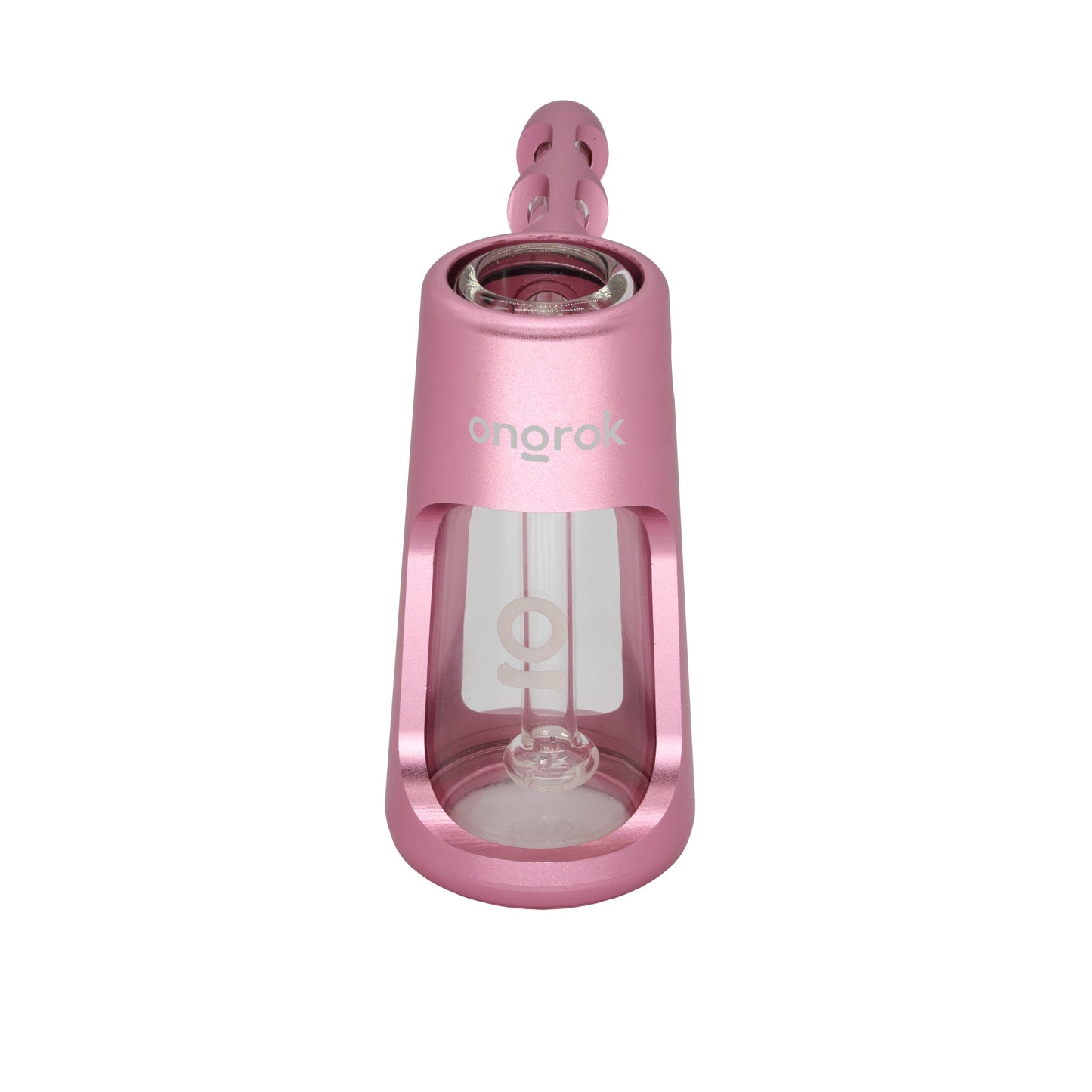 Smoke Drop ONGROK Portable Glass Aluminum Bubbler Pipe - Food, Beverages & Tobacco > Tobacco Products > Smoking Pipes