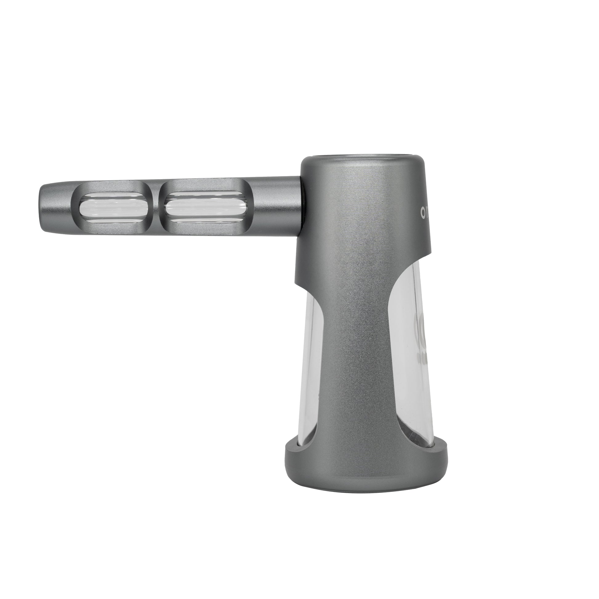 Smoke Drop ONGROK Portable Glass Aluminum Bubbler Pipe - Food, Beverages & Tobacco > Tobacco Products > Smoking Pipes