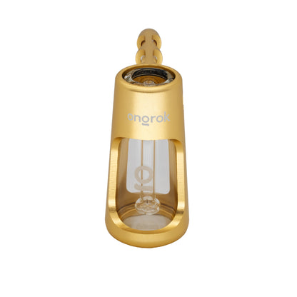 Smoke Drop ONGROK Portable Glass Aluminum Bubbler Pipe - Food, Beverages & Tobacco > Tobacco Products > Smoking Pipes
