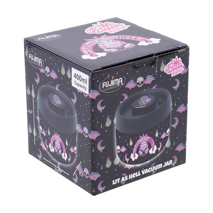 Smoke Drop Fujima Dank Tank Vacuum Glass Jar - Lit As Hell - Home & Garden > Household Supplies > Storage & Organization