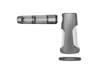 Smoke Drop ONGROK Portable Glass Aluminum Bubbler Pipe - Food, Beverages & Tobacco > Tobacco Products > Smoking Pipes