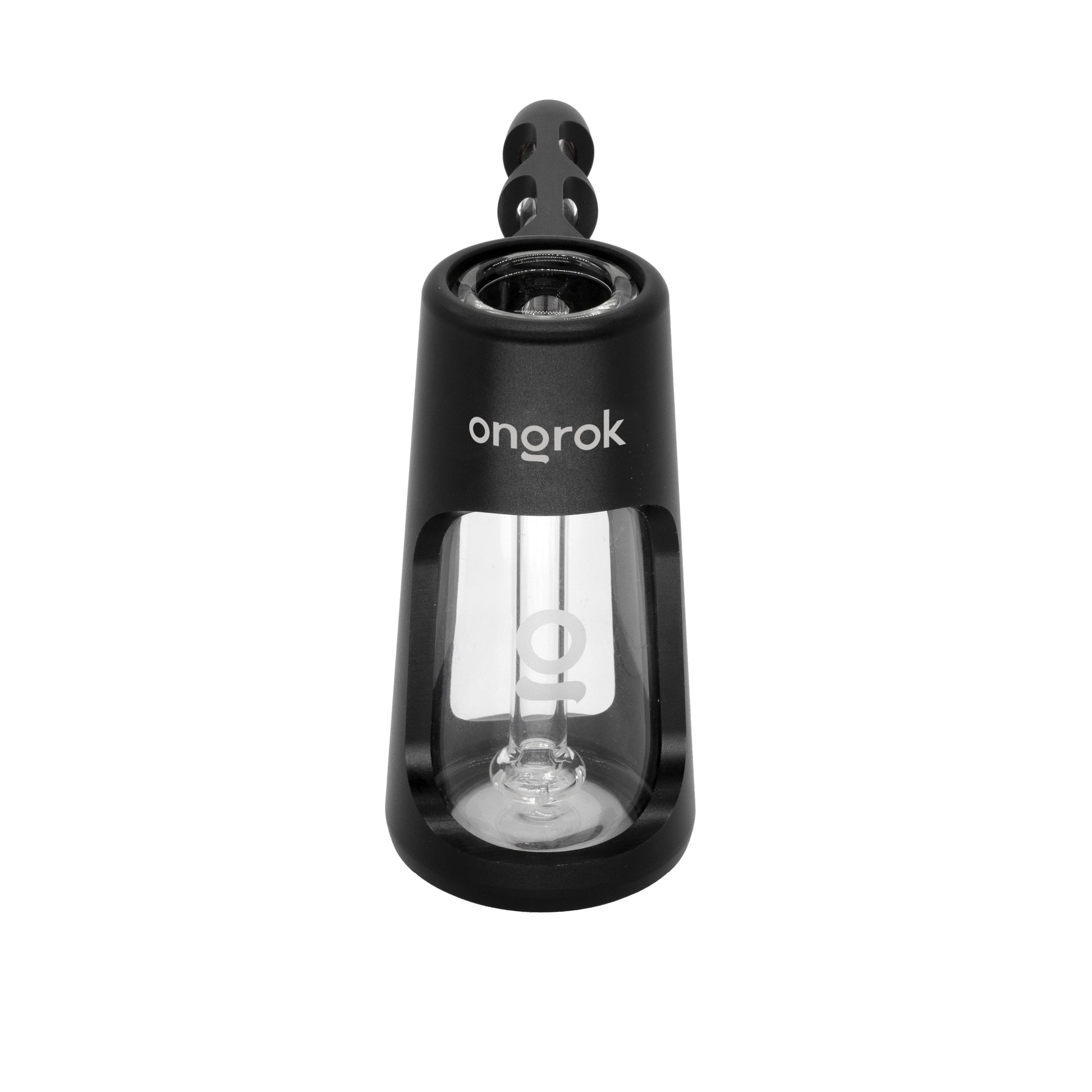 Smoke Drop ONGROK Portable Glass Aluminum Bubbler Pipe - Food, Beverages & Tobacco > Tobacco Products > Smoking Pipes