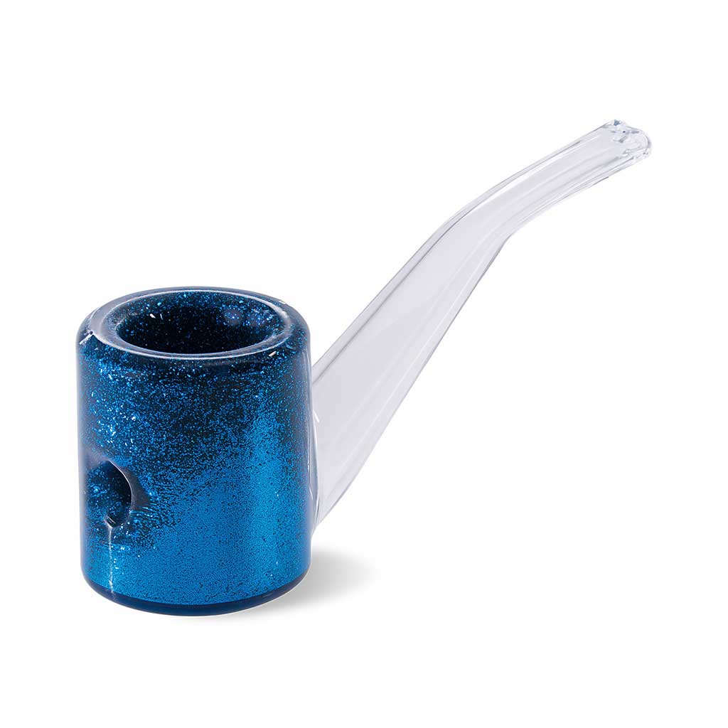 Smoke Drop LIQUID GLITTER SHERLOCK HAND PIPE - Food, Beverages & Tobacco > Tobacco Products > Smoking Pipes