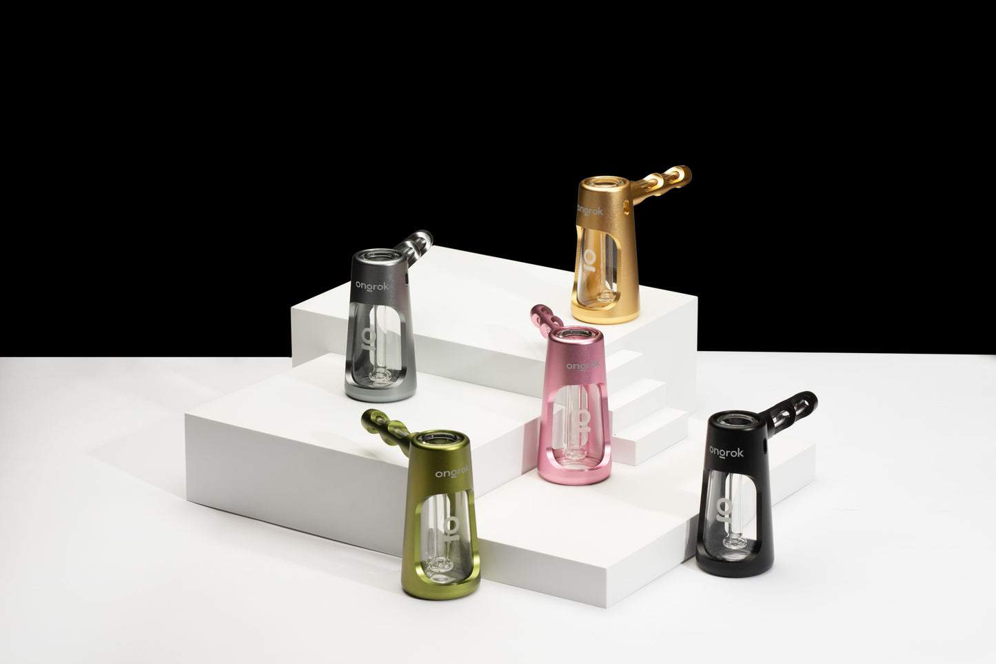 Smoke Drop ONGROK Portable Glass Aluminum Bubbler Pipe - Food, Beverages & Tobacco > Tobacco Products > Smoking Pipes