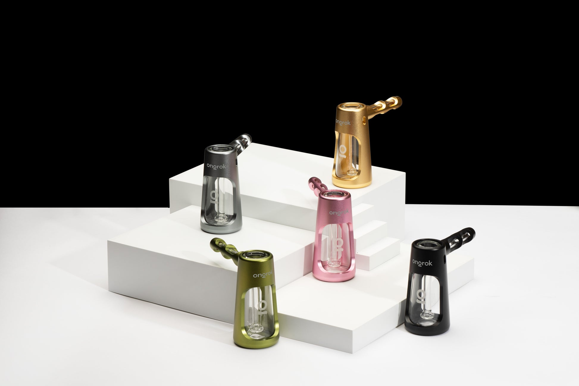 Smoke Drop ONGROK Portable Glass Aluminum Bubbler Pipe - Food, Beverages & Tobacco > Tobacco Products > Smoking Pipes