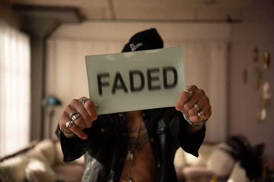 Smoke Drop Faded Glass Rollin' Tray - Home & Garden > Decor > Decorative Trays