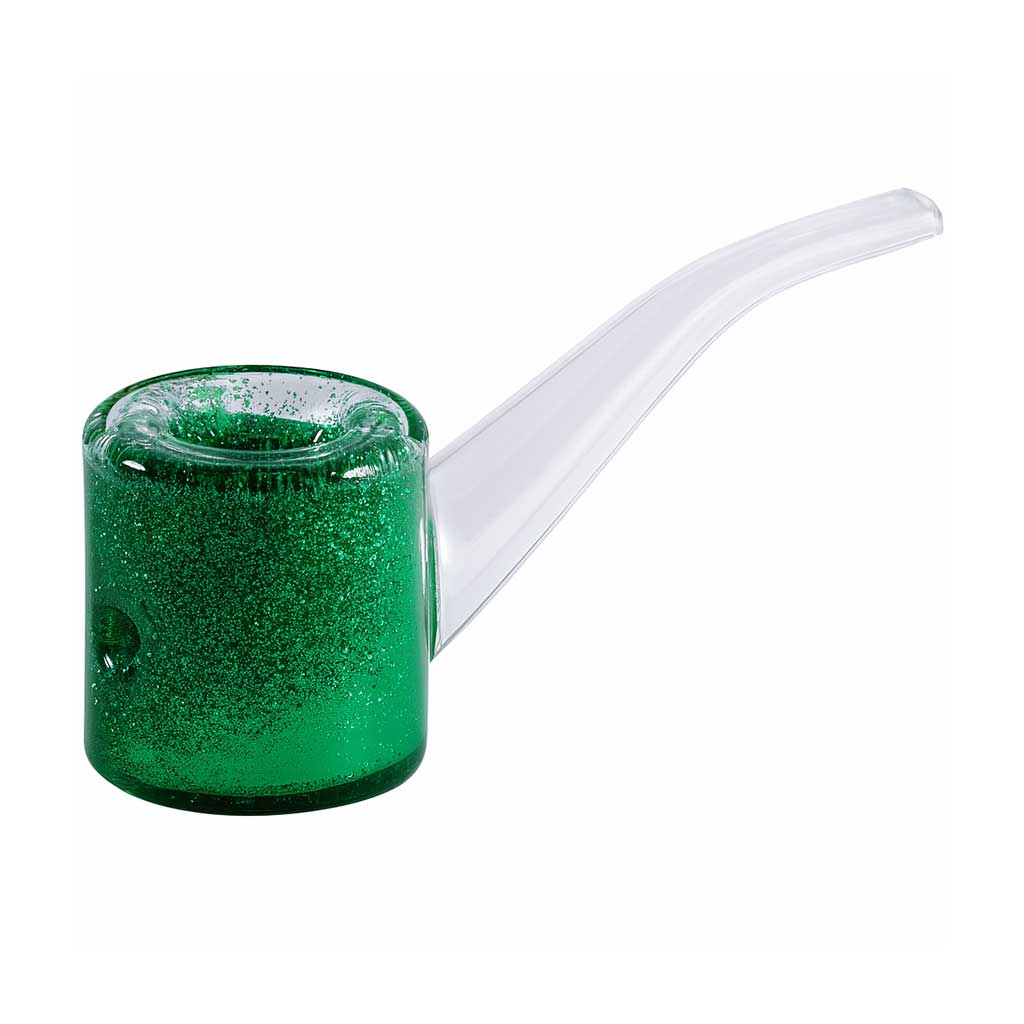 Smoke Drop LIQUID GLITTER SHERLOCK HAND PIPE - Food, Beverages & Tobacco > Tobacco Products > Smoking Pipes