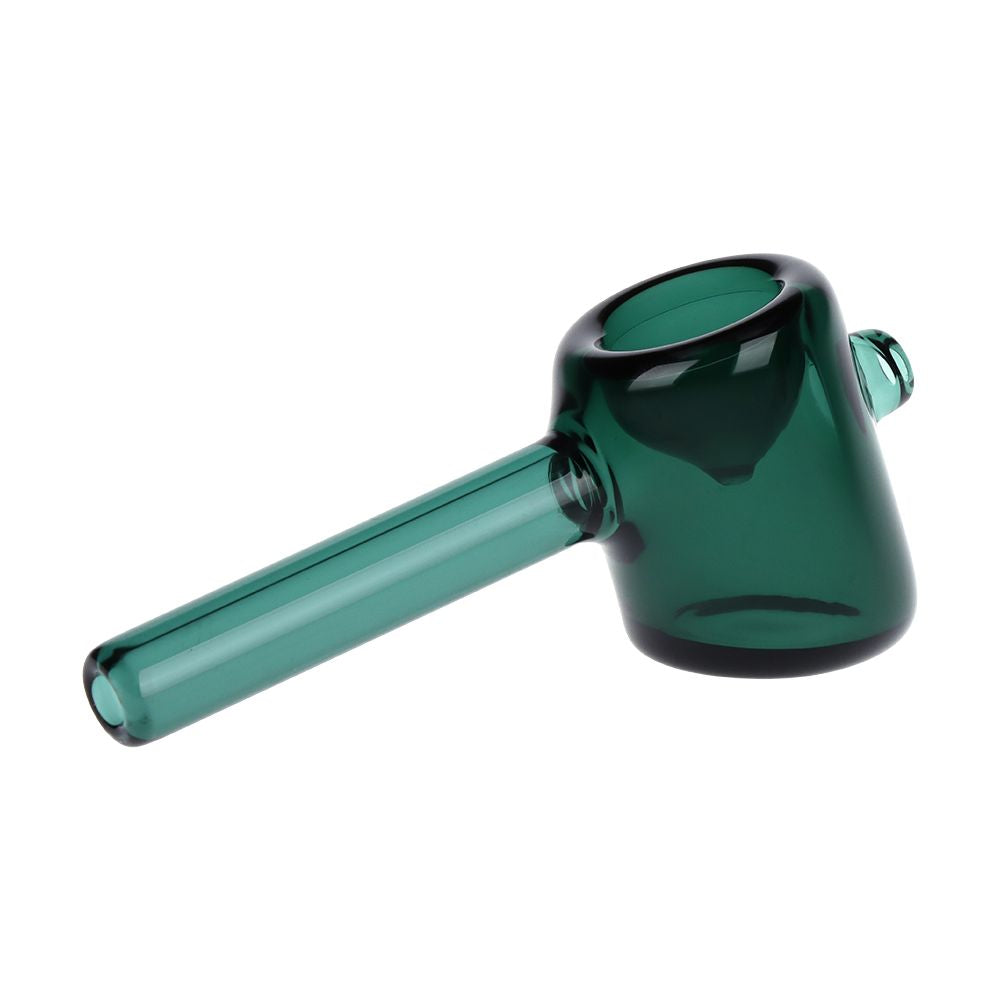 Smoke Drop Illusory Reflections Glass Hammer Steamroller - 3.75" / Colors Vary - Food, Beverages & Tobacco > Tobacco Products > Smoking Pipes