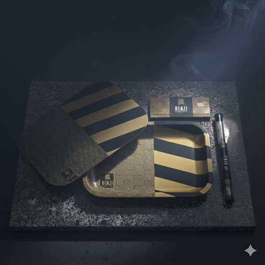 Smoke Drop Benji Tray Kit - Original (9" x 6") - Home & Garden > Decor > Decorative Trays