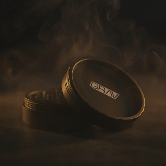 Smoke Drop GRAV® Hemp Plastic 2-piece Grinder - Home & Garden > Kitchen & Dining > Kitchen Tools & Utensils > Spice Grinders