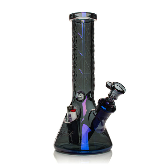 Smoke Drop Gear Premium 12" Sidekick Beaker (Terminator Finish) Water Pipe - Home & Garden > Smoking Accessories