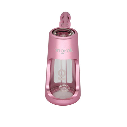 Smoke Drop ONGROK Portable Glass Aluminum Bubbler Pipe - Food, Beverages & Tobacco > Tobacco Products > Smoking Pipes