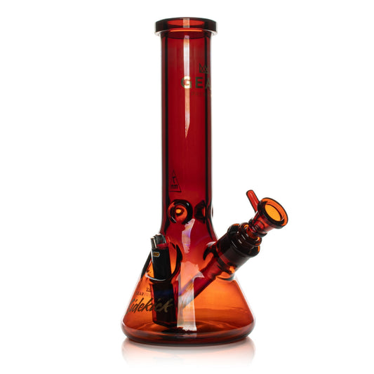 Smoke Drop Gear Premium 12" Sidekick (Beaker) Water Pipe - Home & Garden > Smoking Accessories