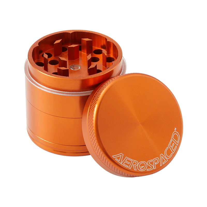 Smoke Drop Aerospaced by Higher Standards - 4 Piece Grinder - 1.6" - Home & Garden > Kitchen & Dining > Kitchen Tools & Utensils > Spice Grinders