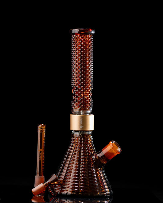 Smoke Drop Jane West x Prism Bong - Amber - Home & Garden > Smoking Accessories