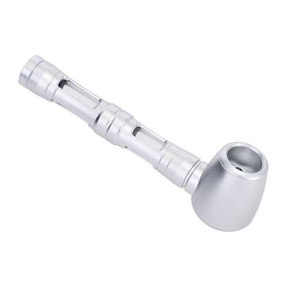 Smoke Drop WINDOW ALUMINIUM GLASS PIPE - Food, Beverages & Tobacco > Tobacco Products > Smoking Pipes