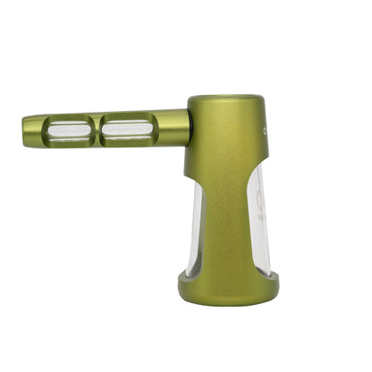 Smoke Drop ONGROK Portable Glass Aluminum Bubbler Pipe - Food, Beverages & Tobacco > Tobacco Products > Smoking Pipes