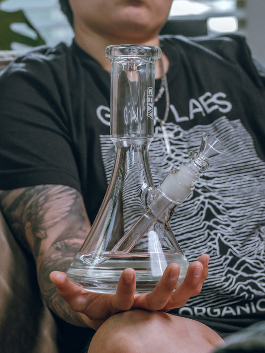 Smoke Drop GRAV® Medium Deco Beaker Bong - Home & Garden > Smoking Accessories