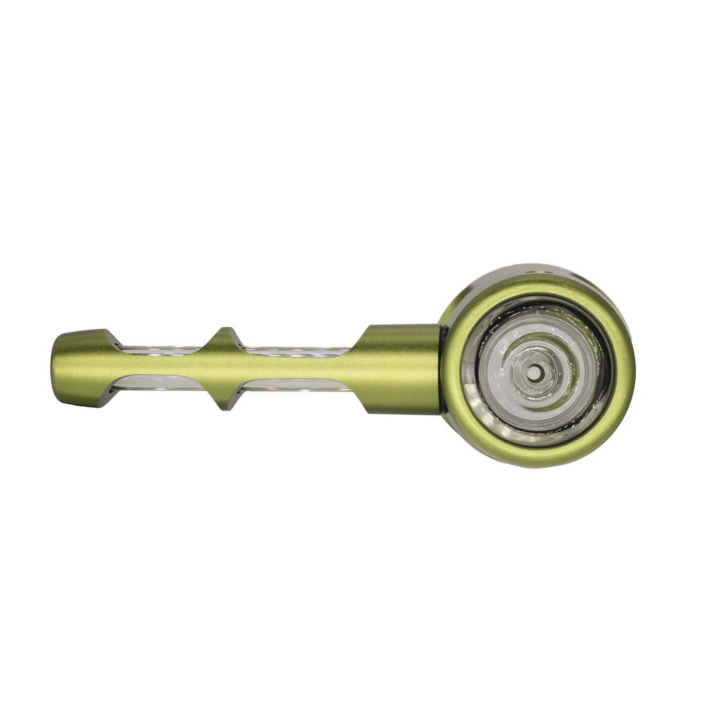 Smoke Drop ONGROK Portable Glass Aluminum Bubbler Pipe - Food, Beverages & Tobacco > Tobacco Products > Smoking Pipes