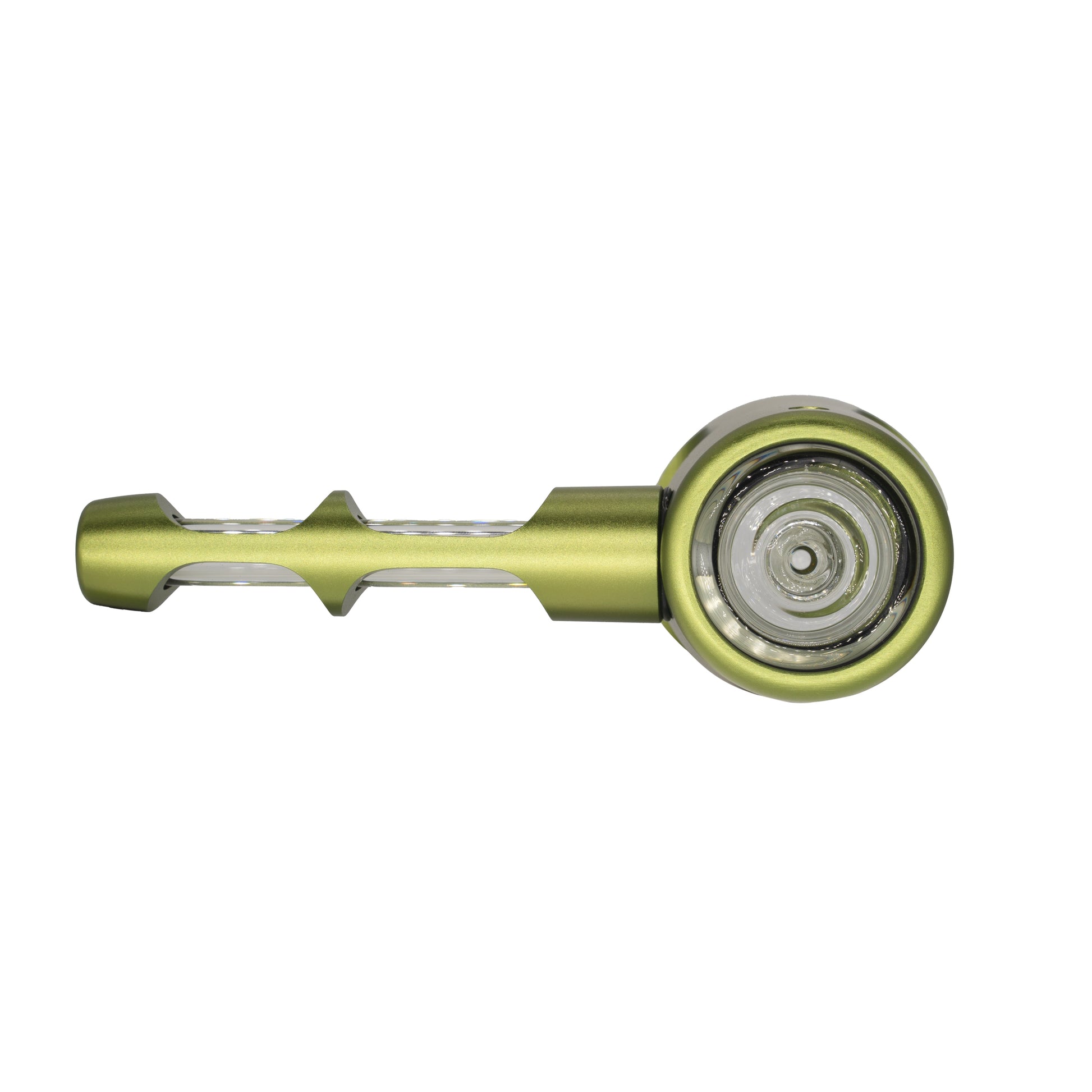 Smoke Drop ONGROK Portable Glass Aluminum Bubbler Pipe - Food, Beverages & Tobacco > Tobacco Products > Smoking Pipes