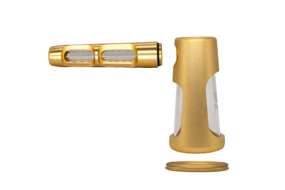 Smoke Drop ONGROK Portable Glass Aluminum Bubbler Pipe - Food, Beverages & Tobacco > Tobacco Products > Smoking Pipes