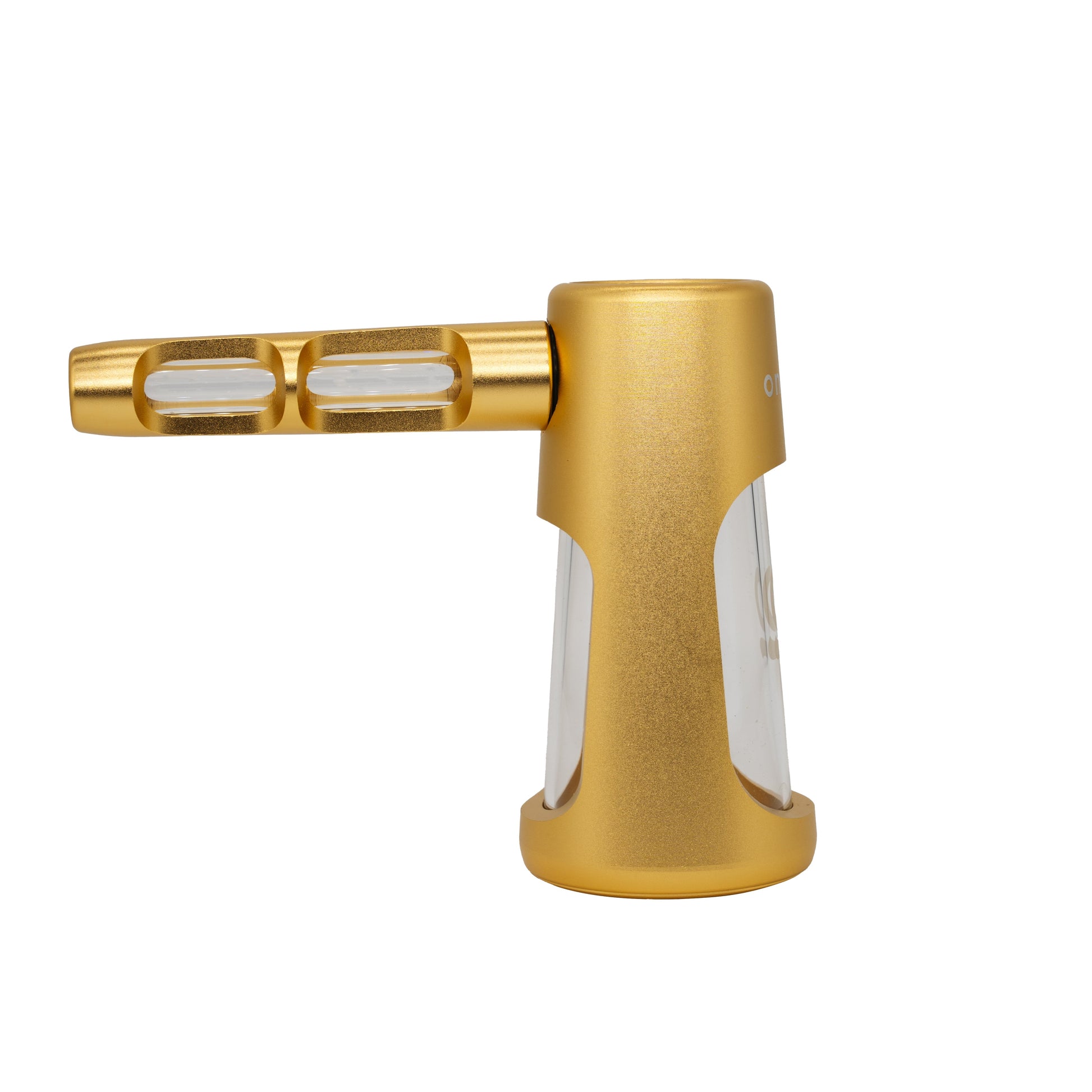 Smoke Drop ONGROK Portable Glass Aluminum Bubbler Pipe - Food, Beverages & Tobacco > Tobacco Products > Smoking Pipes