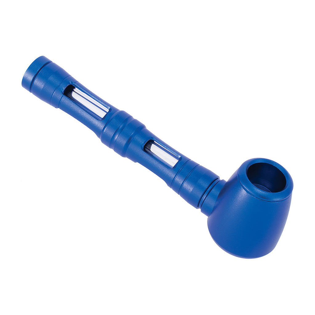 Smoke Drop WINDOW ALUMINIUM GLASS PIPE - Food, Beverages & Tobacco > Tobacco Products > Smoking Pipes