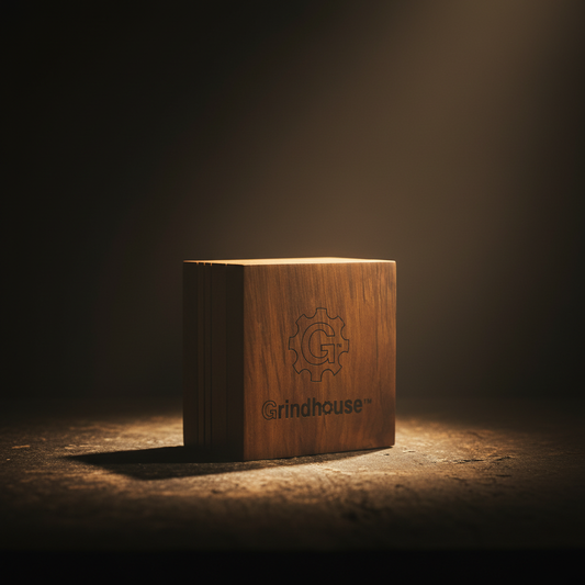 Smoke Drop Grindhouse Wood Pollen Box with Magnetic Lid - Home & Garden > Household Supplies > Storage & Organization Storage