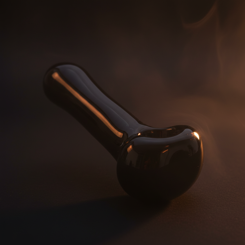 Smoke Drop FRIT BLACK HAND PIPE - Food, Beverages & Tobacco > Tobacco Products > Smoking Pipes