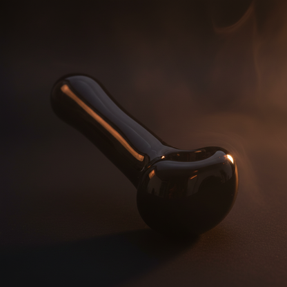 Smoke Drop FRIT BLACK HAND PIPE - Food, Beverages & Tobacco > Tobacco Products > Smoking Pipes
