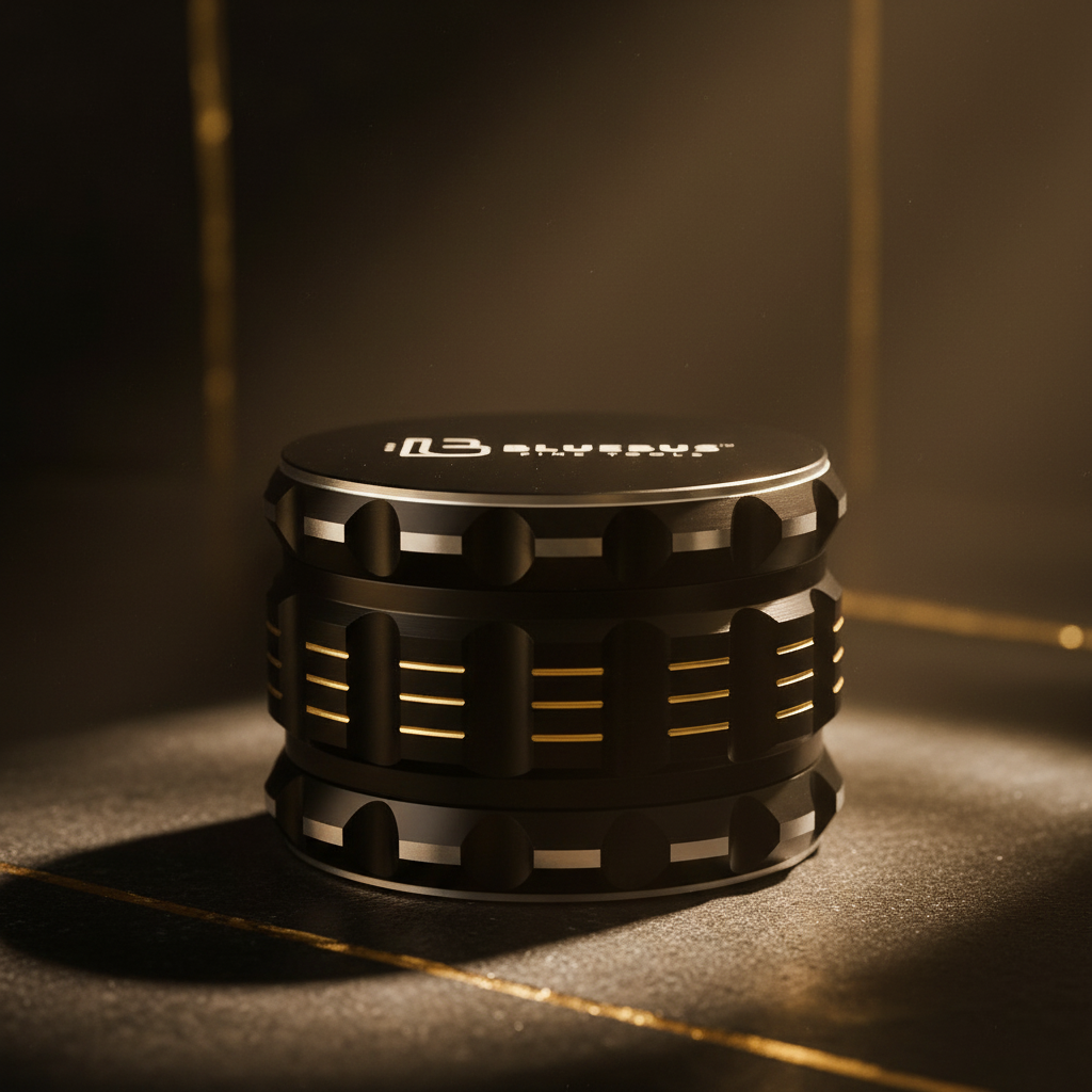 Smoke Drop GAC 2.5" Ceramic Grinder Black - Home & Garden > Kitchen & Dining > Kitchen Tools & Utensils > Spice Grinders