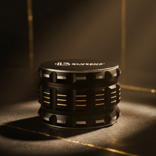 Smoke Drop GAC 2.5" Ceramic Grinder Black - Home & Garden > Kitchen & Dining > Kitchen Tools & Utensils > Spice Grinders