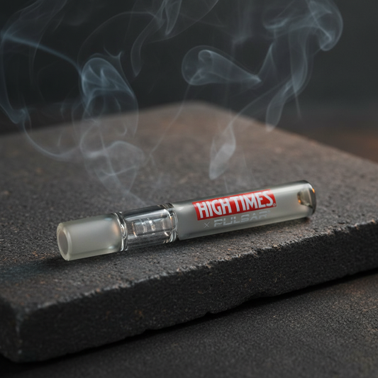 Smoke Drop High Times® x Pulsar Chillum w/ Ash Catcher | 3.75" | Smoke - Food, Beverages & Tobacco > Tobacco Products > Smoking Pipes