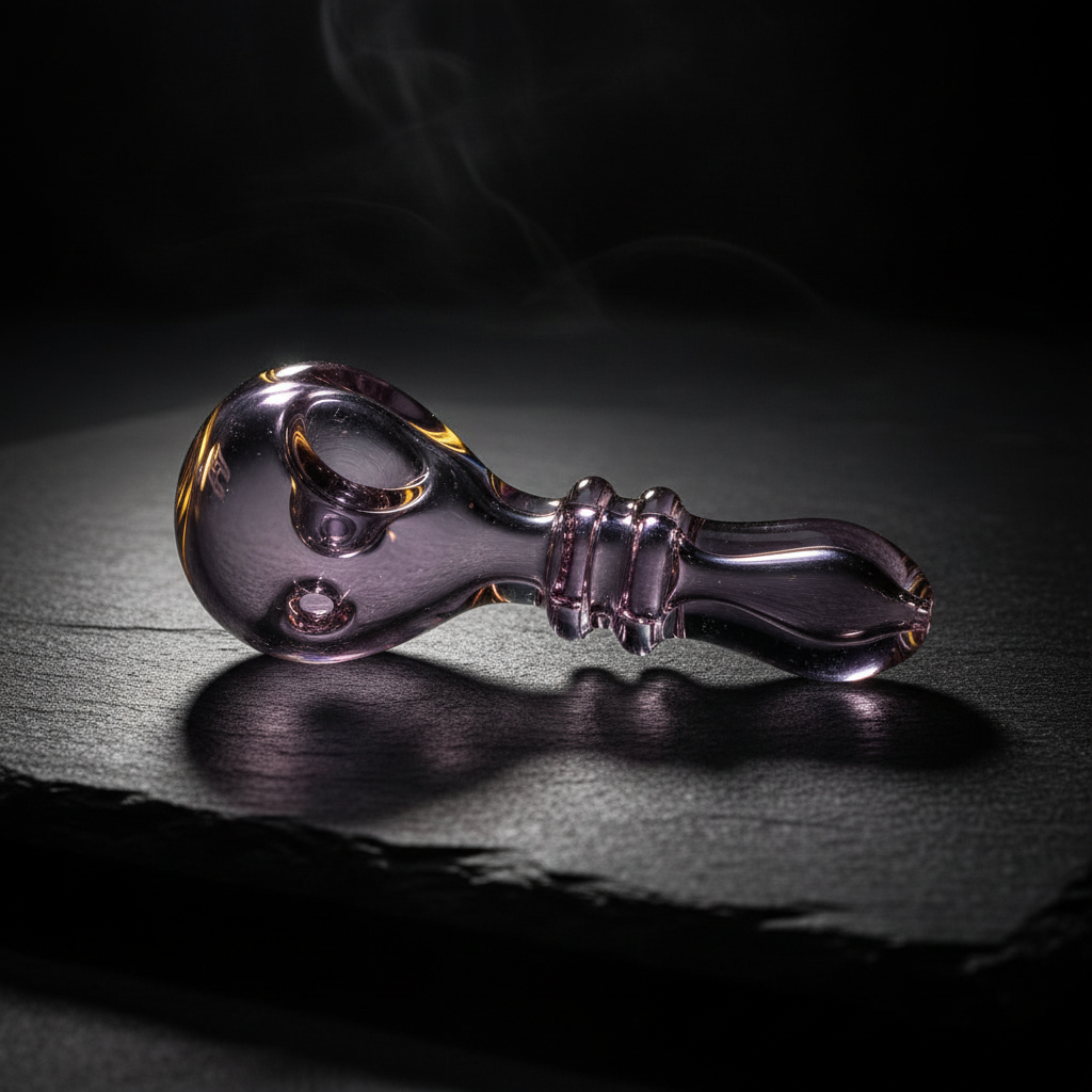 Smoke Drop Human Grade Double Ring Spoon Pipe - Food, Beverages & Tobacco > Tobacco Products > Smoking Pipes