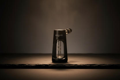 Smoke Drop ONGROK Portable Glass Aluminum Bubbler Pipe - Food, Beverages & Tobacco > Tobacco Products > Smoking Pipes