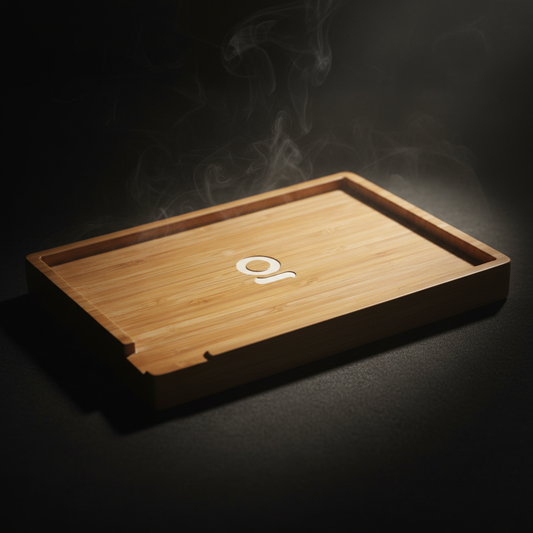 Smoke Drop Ongrok Sustainable Small Bamboo Wood Tray - Home & Garden > Decor > Decorative Trays