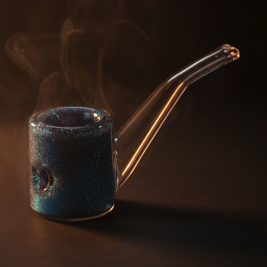 Smoke Drop LIQUID GLITTER SHERLOCK HAND PIPE - Food, Beverages & Tobacco > Tobacco Products > Smoking Pipes