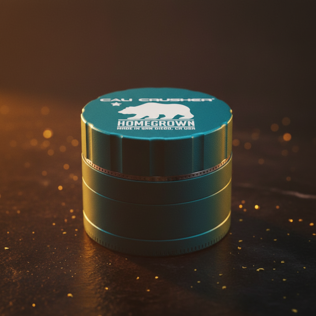 Smoke Drop Cali Crusher Homegrown 4pc Grinder - Home & Garden > Kitchen & Dining > Kitchen Tools & Utensils > Spice Grinders