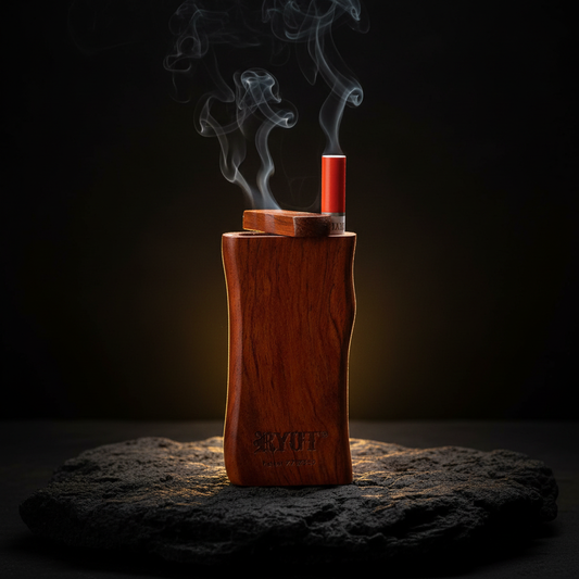Smoke Drop Ryot Wooden Dugout Set - Food, Beverages & Tobacco > Tobacco Products > Smoking Pipes