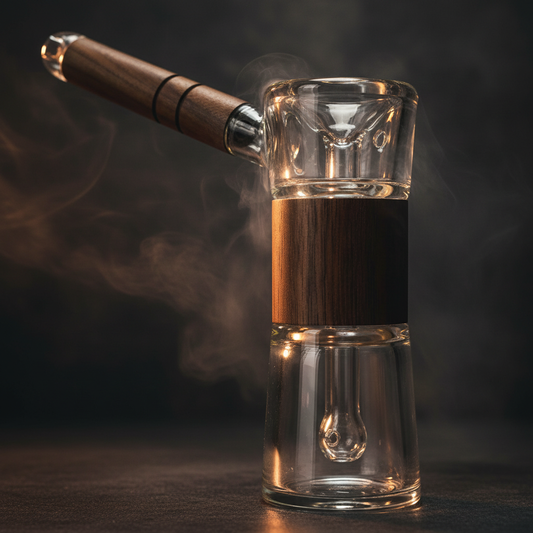 Smoke Drop Connect Wood Collection - Bubbler - Food, Beverages & Tobacco > Tobacco Products > Smoking Pipes