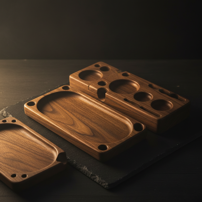 Smoke Drop Rolling Tray & Storage Station - Home & Garden > Decor > Decorative Trays