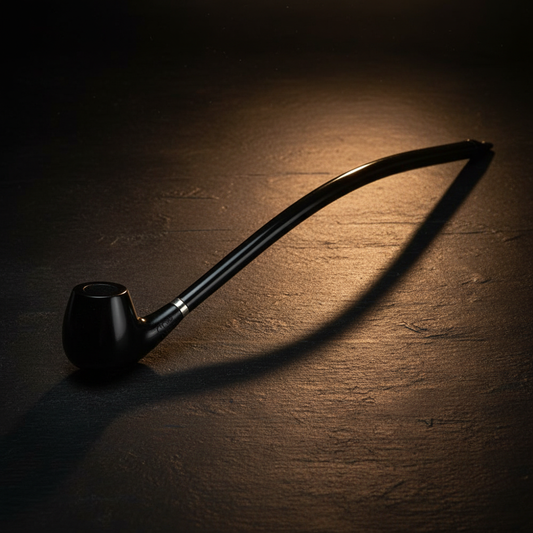 Smoke Drop Pulsar Shire Pipes The Charming | Bent Prince Churchwarden Smoking Pipe - Food, Beverages & Tobacco > Tobacco Products > Smoking Pipes