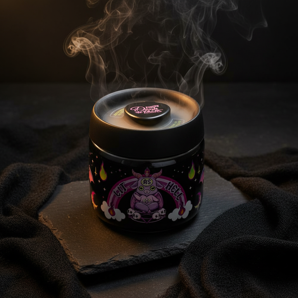 Smoke Drop Fujima Dank Tank Vacuum Glass Jar - Lit As Hell - Home & Garden > Household Supplies > Storage & Organization