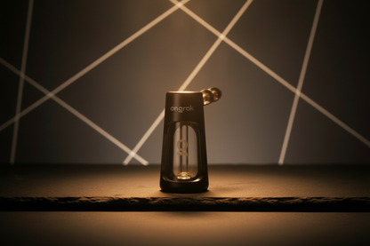 Smoke Drop ONGROK Portable Glass Aluminum Bubbler Pipe - Food, Beverages & Tobacco > Tobacco Products > Smoking Pipes