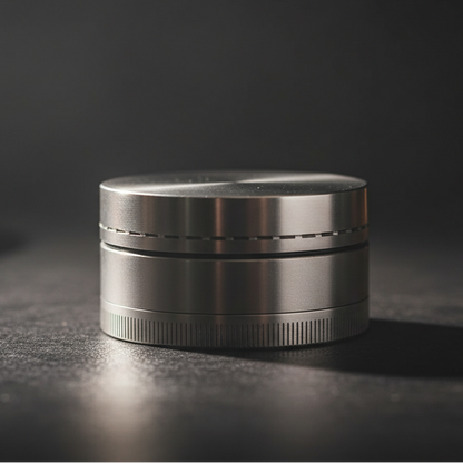 Smoke Drop IASO GOODS FOUR PIECE STAINLESS STEEL GRINDER 2.5" - Home & Garden > Kitchen & Dining > Kitchen Tools & Utensils > Spice Grinders